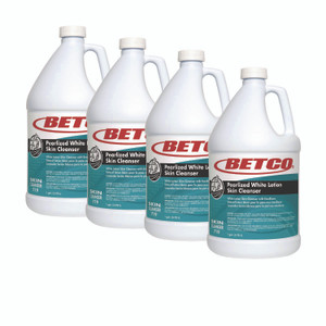 Betco Pearlized White Lotion Skin Cleanser, Tropical Hibiscus Scent, 1 gal, 4/Carton View Product Image
