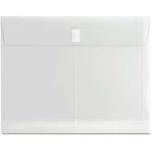 Business Source Poly Envelopes, Side Open, Letter, Clear (BSN02017) View Product Image
