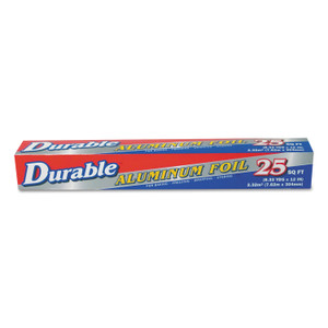 Durable Packaging Standard Aluminum Foil Roll, 12" x 25 ft, 35/Carton (DPK9202535) View Product Image