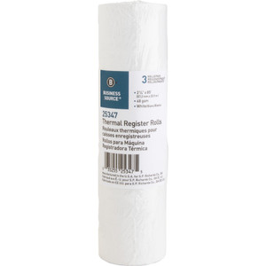 Business Source Thermal Thermal Paper - White (BSN25347) View Product Image