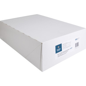 Business Source Self-Seal Envelopes,No.10,Std.Window,4-1/2"x9-1/2",500/BX,WE (BSN42207) View Product Image