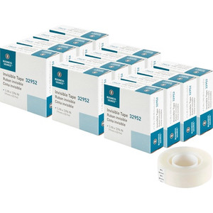 Business Source Invisible Tape Dispenser Refill Roll (BSN32952BX) View Product Image