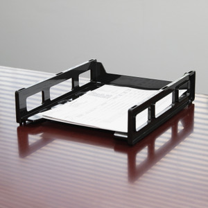 Business Source Front-Load Stackable Letter Tray (BSN62884) View Product Image