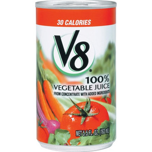 Campbell's V8 Vegetable Juice, 5.5 oz., 48/CT, Multi (CAM0882) Product Image