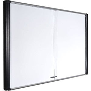 MasterVision Sliding Door Enclosed Porcelain Board (BVCVT770109630) View Product Image