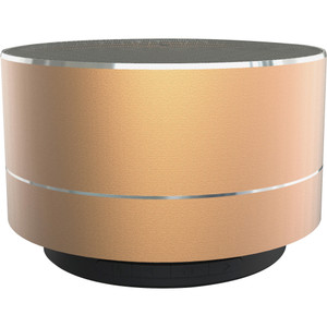 Compucessory Speaker, Wireless, 120 Grams, 2-3/4"x1-7/10", Gold (CCS15164) View Product Image