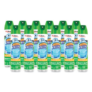 Scrubbing Bubbles Disinfectant Restroom Cleaner II, Rain Shower Scent, 25 oz Aerosol Spray, 12/Carton (SJN313358) View Product Image