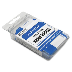 C-Line Visitor Name Tags (CLI92245) Product Image