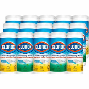 Clorox Disinfecting Cleaning Wipes Value Pack - Ready-To-Use - Easy to Use - White - 35/Tub Product Image 