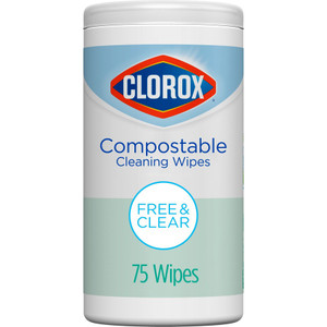 Clorox Cleaning Wipes - Free & Clear (CLO32486CT) View Product Image