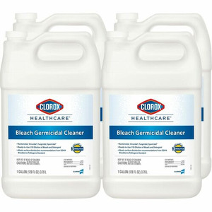 Clorox Healthcare Bleach Germicidal Cleaner Refill - Concentrate - 128 fl oz (4 quart) - Refillable, Disinfectant, Fast Acting, Cleanse, Anti-corrosive, Versatile, Antibacterial - White Product Image 