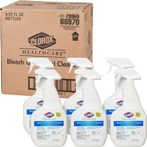 Clorox Company Disinfectant Spray w/Bleach, Spray Bottle, 32 oz, 6/CT (CLO68970CT) View Product Image