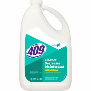 CloroxPro&trade Formula 409 Cleaner Degreaser Disinfectant Refill - For Nonporous Surface - Liquid - 128 fl oz (4 quart) - Disinfectant, Phosphate-free - Clear Product Image 
