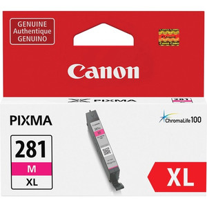 Canon CLI-281XL Original Inkjet Ink Cartridge - Magenta - 1 Each (CNMCLI281XLMA) View Product Image