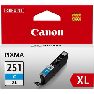 Canon CLI251XLC Original Ink Cartridge (CNMCLI251XLC) View Product Image