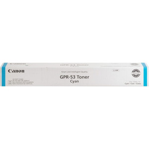 Canon Toner Cartridge, f/iR Adv 3325, GPR53, 19,000 Pg Yield, CYN (CNMGPR53C) View Product Image
