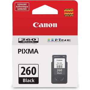 Canon PG-260 Original Inkjet Ink Cartridge - Black - 1 Each - Inkjet Product Image 