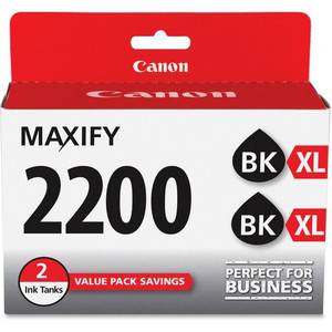 Canon PGI-2200XL Original Ink Cartridge (CNMPGI2200XB2PK) View Product Image