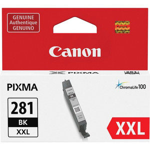 Canon Ink Tank, XXL, f/PIXMA TR7520, BK (CNMCLI281XXLBK) View Product Image