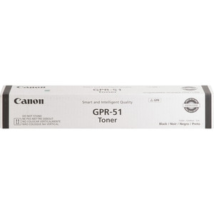 Canon GPR-51 Original Laser Toner Cartridge - Black - 1 Each (CNMGPR51BK) View Product Image