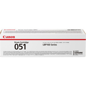 Canon Drum Cartridge, f/ iC LBO160 Series, 23,000 Page Yield, BK (CNMCRTDG051DRUM) View Product Image