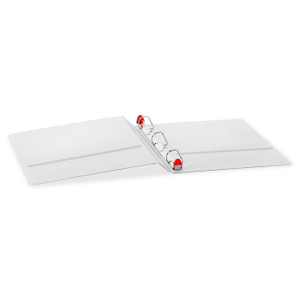 Cardinal Clearvue Binder, D-Ring, 1" Capacity, 11"x8-1/2", White (CRD26300CB) View Product Image