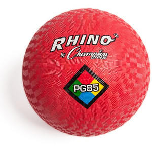 Champion Sports Playground Ball, 8-1/2", Red (CSIPG85RD) View Product Image