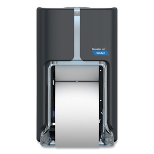 Cascades PRO Tandem No Touch High Capacity Bath Tissue Dispenser, 7 x 6.6 x 12, Gray View Product Image
