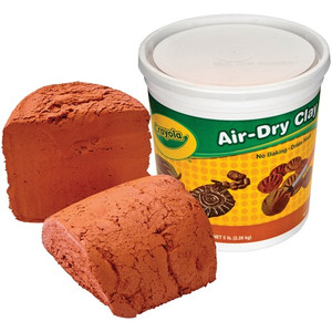 Crayola Air Dry Clay, 5lb, Terra Cotta (CYO572004) View Product Image