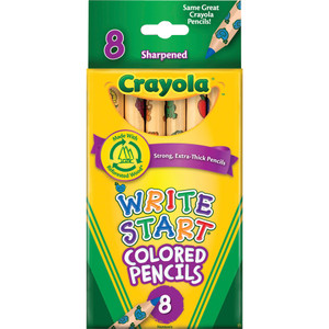Crayola Write Start Colored Pencils View Product Image
