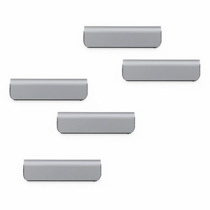 DURABLE DURAFIX Clip - 2.4" Width - for Notes, Door, Reminder, Glass, Refrigerator, Cabinet, Appointment, Reminder - Residue-free, Easy to Use - Silver Product Image 