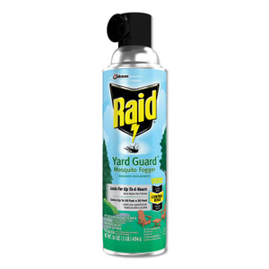 Raid Yard Guard Fogger, 16 oz Aerosol Spray, 12/Carton (SJN617825) View Product Image