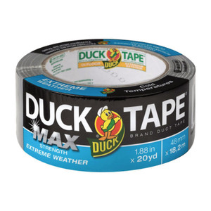 Duck Max Strength Extreme Weather Duct Tape, 1.88" x 20 yds, Silver View Product Image