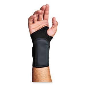 ergodyne ProFlex 4000 Single Strap Wrist Support, Small, Fits Left Hand, Black, Ships in 1-3 Business Days (EGO70012) View Product Image