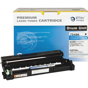 Elite Image 75496 Remanufactured Brother DR420 Drum Unit - Laser Print Technology - 12000 - Black Product Image 