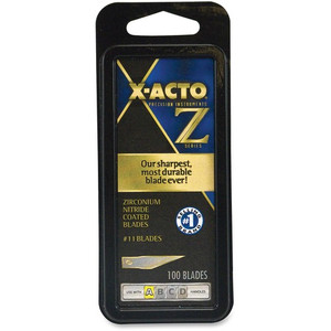 X-Acto Z-Series Knife No.11 Fine Point Blades - #11 - Self-sharpening - Gold Product Image 
