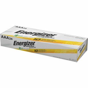 Energizer Industrial Alkaline AAA Battery Boxes of 24 - For Multipurpose - AAA - 1.5 V DC - 24/Box Product Image 