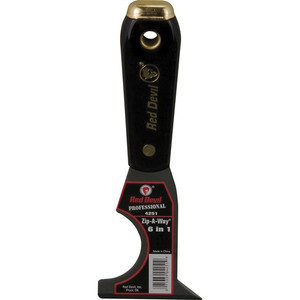 Red Devil Lye Painter Tool, 6-in-1, Nylon, 2-22/25"x17/25"x7-11/25", BK (RDL4251) View Product Image