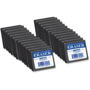 Flipside Products Felt Erasers, 2"x2"1", 24/PK, Gray (FLP32000) View Product Image