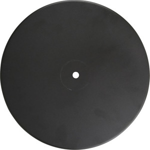 Genuine Joe Base,Flat,Steel/Concrete,Rubber Feet,12"Diameter,2/CT,Black (GJO00467) View Product Image