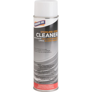 Genuine Joe Stainless Steel Cleaner - For Metal Surface - 15 fl oz (0.5 quart) - Pleasant Scent, Luster - Multi Can Product Image 