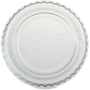 Genuine Joe Portion Cup Lid - Transparent, Clear - (GJO19061) Product Image 