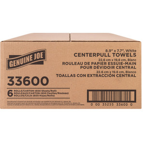 Genuine Joe Centerpull Towel Rolls (GJO33600) View Product Image