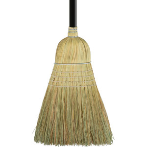 Genuine Joe Warehouse Corn/Fiber Broom, Natural (GJO12001) View Product Image