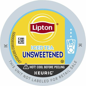 Lipton Unsweetned Iced Black Tea K-Cup - Black Tea Product Image 