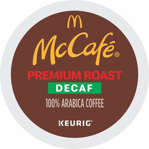 McCaf&eacute K-Cup Decaf Premium Roast Coffee - Compatible with Keurig Brewer - Medium - K-Cup - Premium Roast - Decaffeinated Product Image 