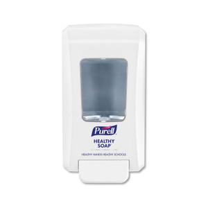 PURELL FMX-20 Soap Push-Style Dispenser, 2,000 mL, 4.68 x 6.5 x 11.66, For K-12 Schools, White (GOJ524006) View Product Image