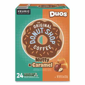 The Original Donut Shop Nutty Plus Caramel K-Cup, 0.34 oz, 24/Box View Product Image