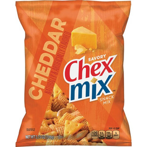 General Mills Snack Mix, Cheddar, 3.75 oz, 8/CT, Multi (GNMSN14839) View Product Image