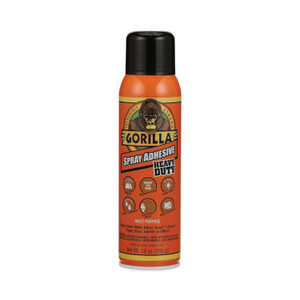 Gorilla Spray Adhesive, 14 oz, Dries Clear (GOR6301502) View Product Image